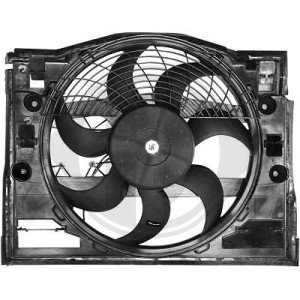 Ventilador, condensador del aire acondicionado 64546905076
