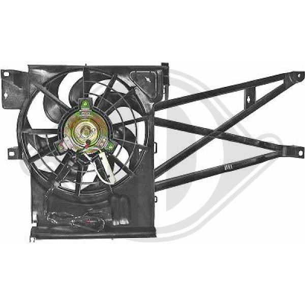 Ventilador, condensador del aire acondicionado 52464704