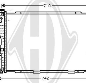 Radiador, refrigeraci¢n del motor 17111436055
