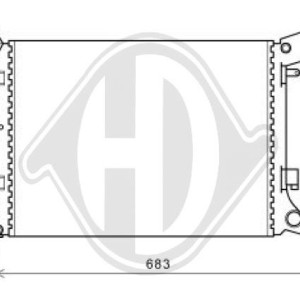 Radiador, refrigeraci¢n del motor 51887898