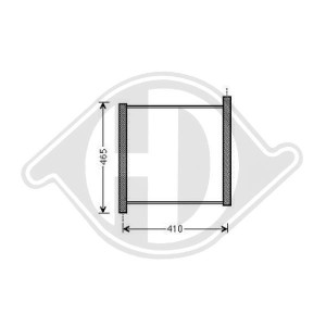 Radiador, refrigeraci¢n del motor A4515010001