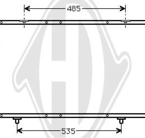 Radiador, refrigeraci¢n del motor 1301HS