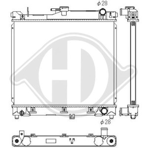 Radiador, refrigeraci¢n del motor 1770080A00