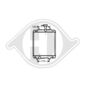 Radiador, refrigeraci¢n del motor 1330P4