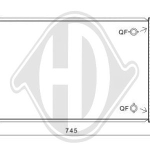 Radiador, refrigeraci¢n del motor 5Q0121251EJ