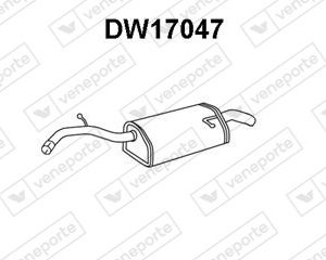 Silenciador trasero 96181293-D96283278-