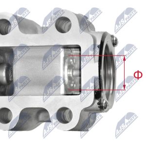 VALVULA EGR, EGR-TY-007A /135000-7143