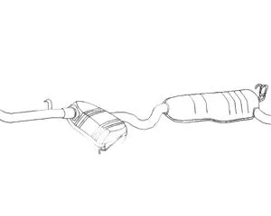 Silenciador trasero 46401117-7746145-