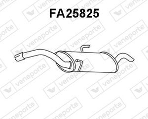 Silenciador trasero 1726HF-1726HG-1726HW-1726HX-1730N0