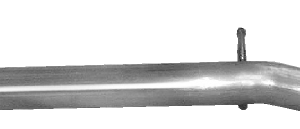 Tubo que sustituye el silenciador delantero para ALFA ROMEO AR147-1P