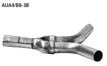 Tubo bifurcado de conexión Audi AUA4/B8-3B