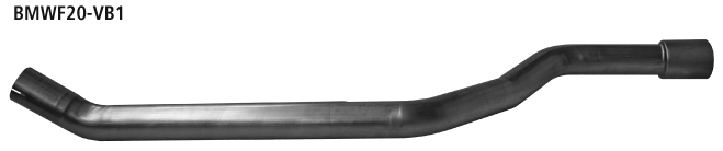 Tubo de conexión delantero para BMW BMWF20-VB1