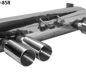 Silenciador trasero con salida doble 2 x Ø 85 mm LH + RH (en look RACE) BMW M3 E90 Sedan