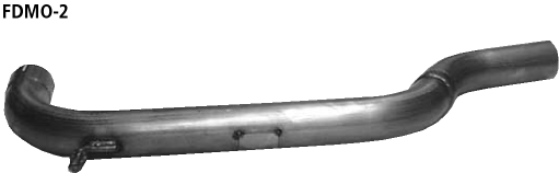 Tubo de conexión para silenciador trasero Ford FDMO-2