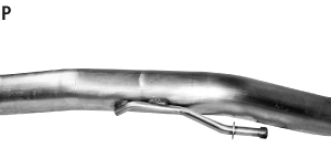 Tubo que sustituye el silenciador delantero para Hyundai HY/VEL-1P