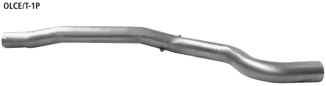 Tubo de sustitución para el silenciador delantero Opel OLCE/T-1P