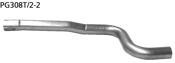 Tubo de conexión trasero para Peugeot PG308T/2-2