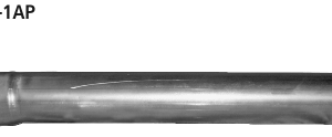 Tubo que sustituye el silenciador delantero para Suzuki SUZ/SW-1AP
