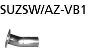 Tubo de conexión para Suzuki SUZSW/AZ-VB1