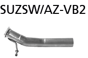 Tubo de conexión para Suzuki SUZSW/AZ-VB2
