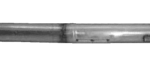 Tubo que sustituye el silenciador delantero para Volkswagen VWG4R32Q-1P