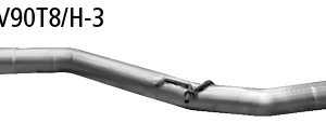 Tubo de conexión trasero para Volvo VOV90T8/H-3