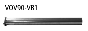 Tubo de conexión delantero para Volvo VOV90-VB1