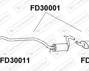 Silenciador trasero 5018641-