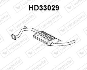 Silenciador trasero 18031SH4506-18031SH4508-183075H3G14-18307SH4306-18307SH4316
