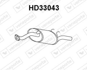 Silenciador trasero 18030SR4A20-18031SR4505-18307SR4A20-18307SR4A21-