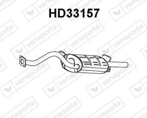 Silenciador trasero 18030S1EE40-18307S1EE40-