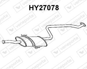 Silenciador central 2870017300-