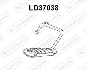 Silenciador trasero GPL9-
