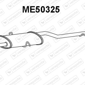 Silenciador trasero 1684902021-