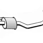 Silenciador del medio MITSUBISHI