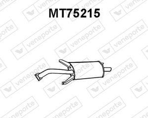 Silenciador trasero MB127069-MB957279-MR127069-