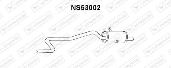 Silenciador trasero 2010015B01-B010M15B06CA-