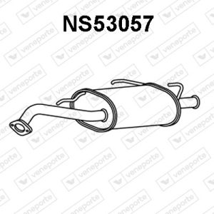 Silenciador trasero 2010050Y61-2010057Y60-2010057Y61-2010057Y61KE-B010M57Y65CB