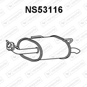 Silenciador trasero 201008F800-201008F800KE-201009F710-