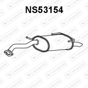 Silenciador trasero 2010071J00-2010071J01-2010078J01-B010M78J01CB-