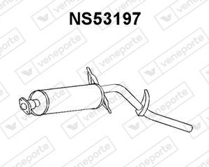 Silenciador trasero 2010015G00-2010015G07-2010024G00-2010024G00KE-2010036G00