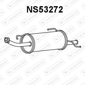Silenciador trasero 201000N000-201000N002-201000N003-201000N004-201000N700