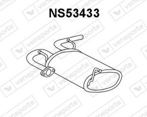 Silenciador trasero 201008H700-201008H70A-