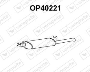 Silenciador trasero 852177-