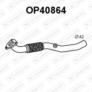 Tubo de escape 13220795-
