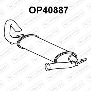 Silenciador trasero 2011000QAB-2011000QAC-2011000QAD-2011000QAG-4401367