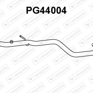 Tubo de escape 1610539980-