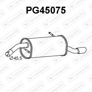Silenciador trasero 173082-