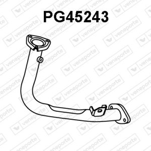 Tubo de escape 170520-170565-1705H1-1705K7-1705Y4