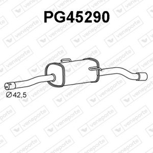 Silenciador trasero 1730LD-
